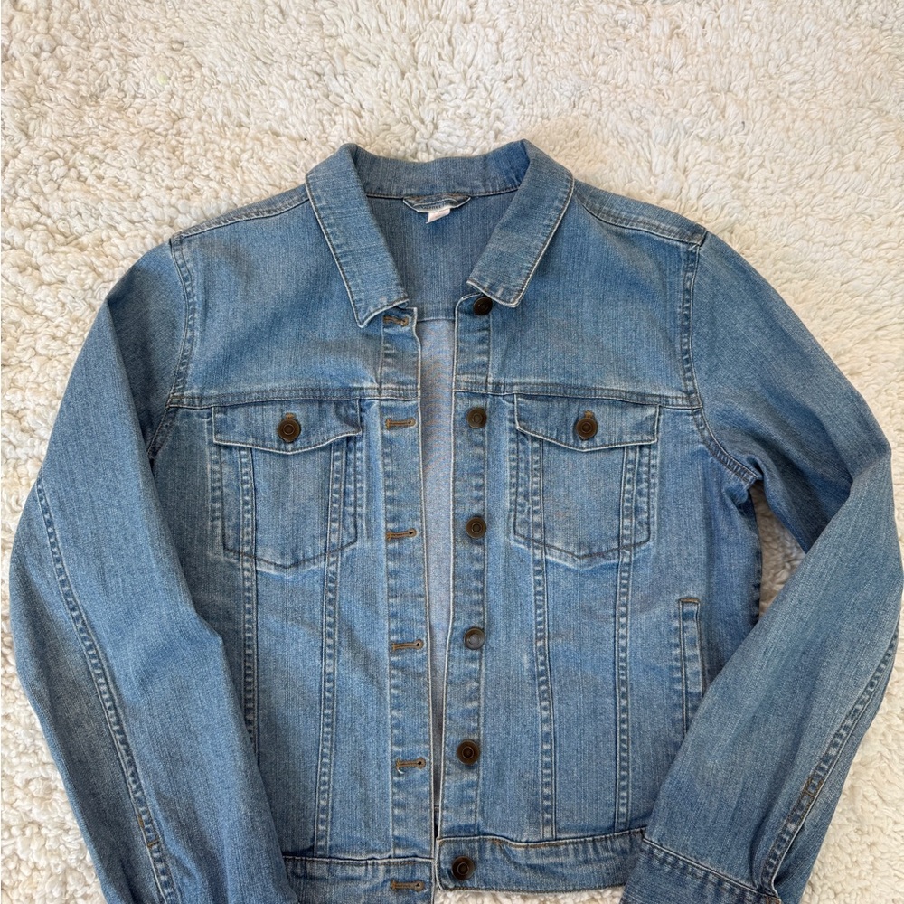 Denim Jean Jacket - Garnet Hill Women’s Classic Style
Medium
